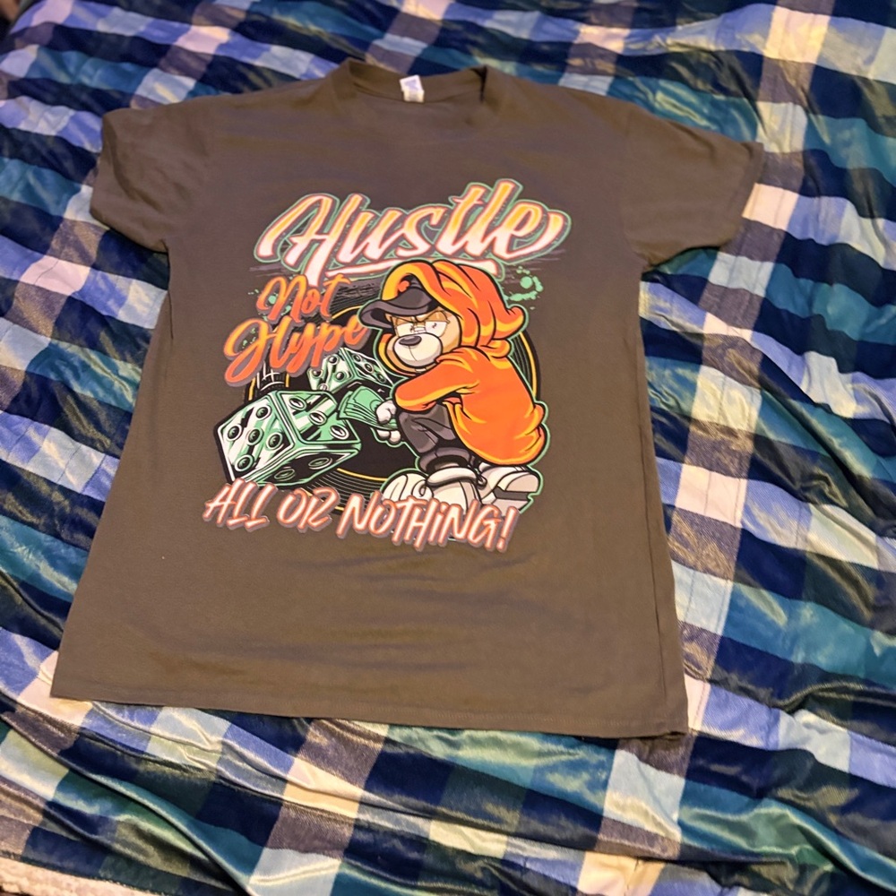 Hustle No Hype Graphic T-Shirt